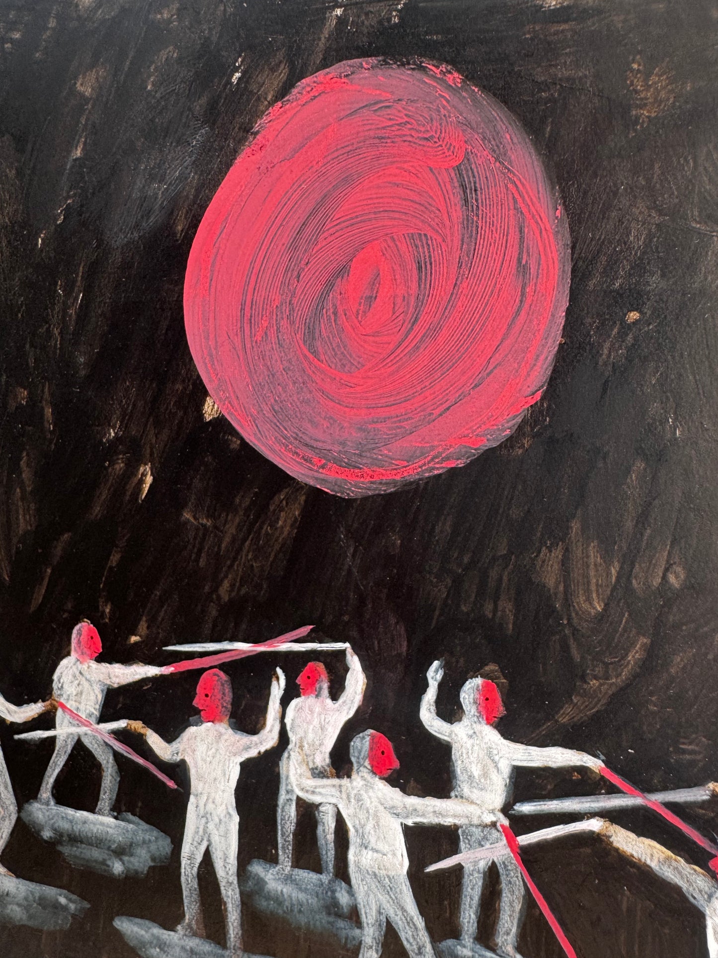 Boys with toys - Original Artwork