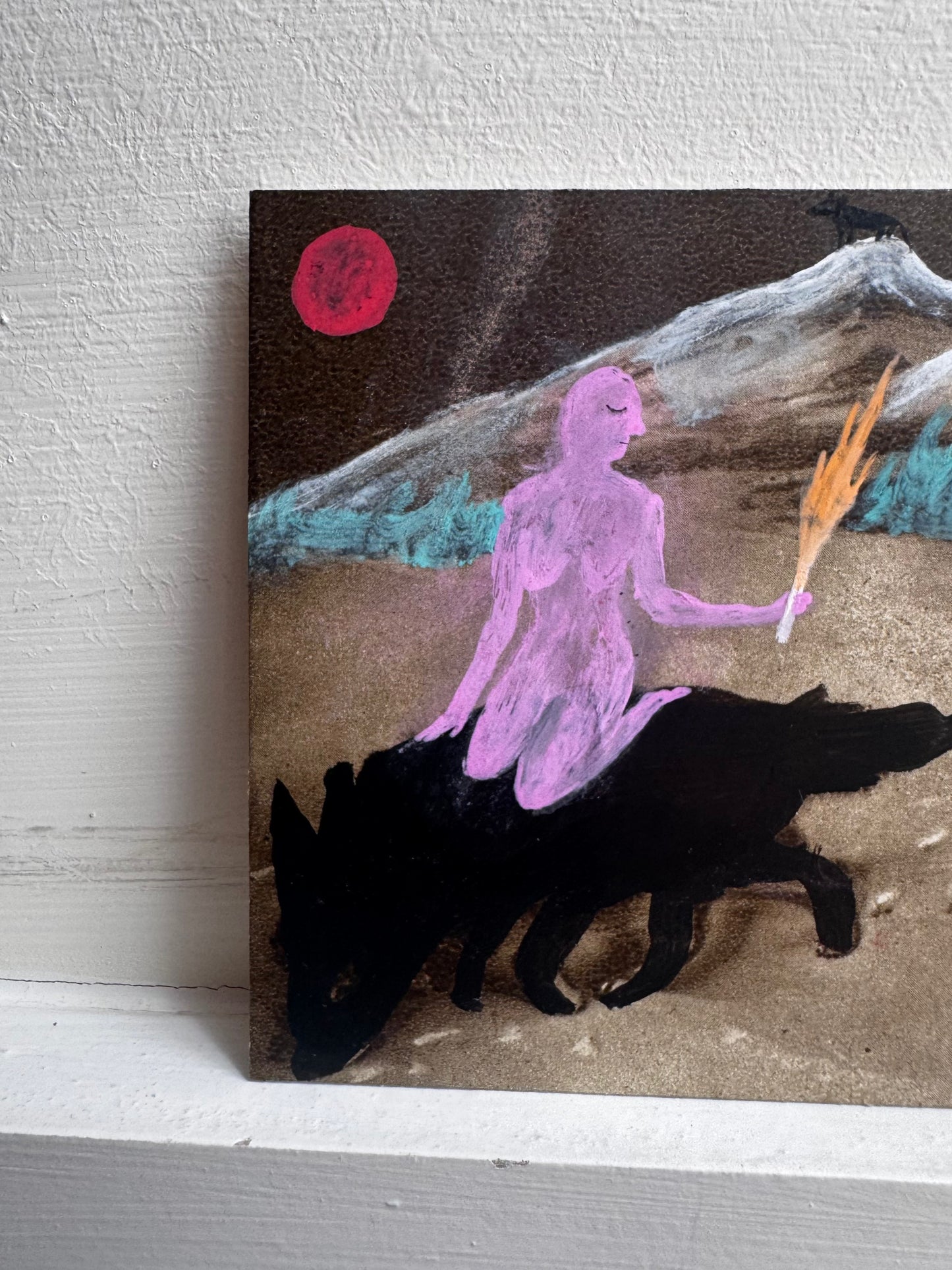 The one who run with the wolves - Original Artwork