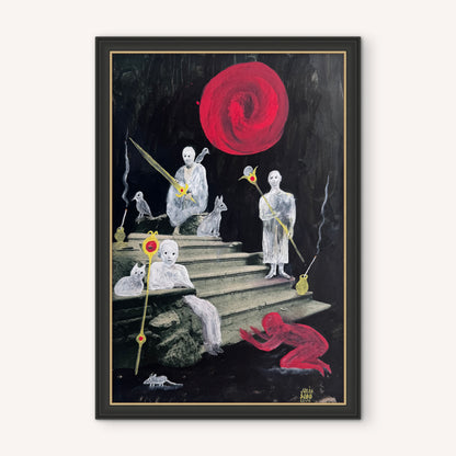 The Naked Sun - Original Artwork