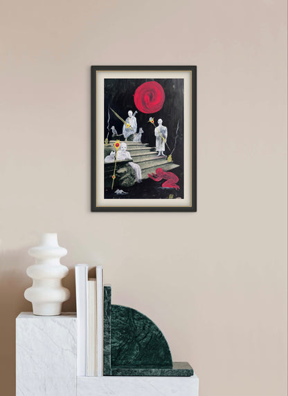 The Naked Sun - Original Artwork