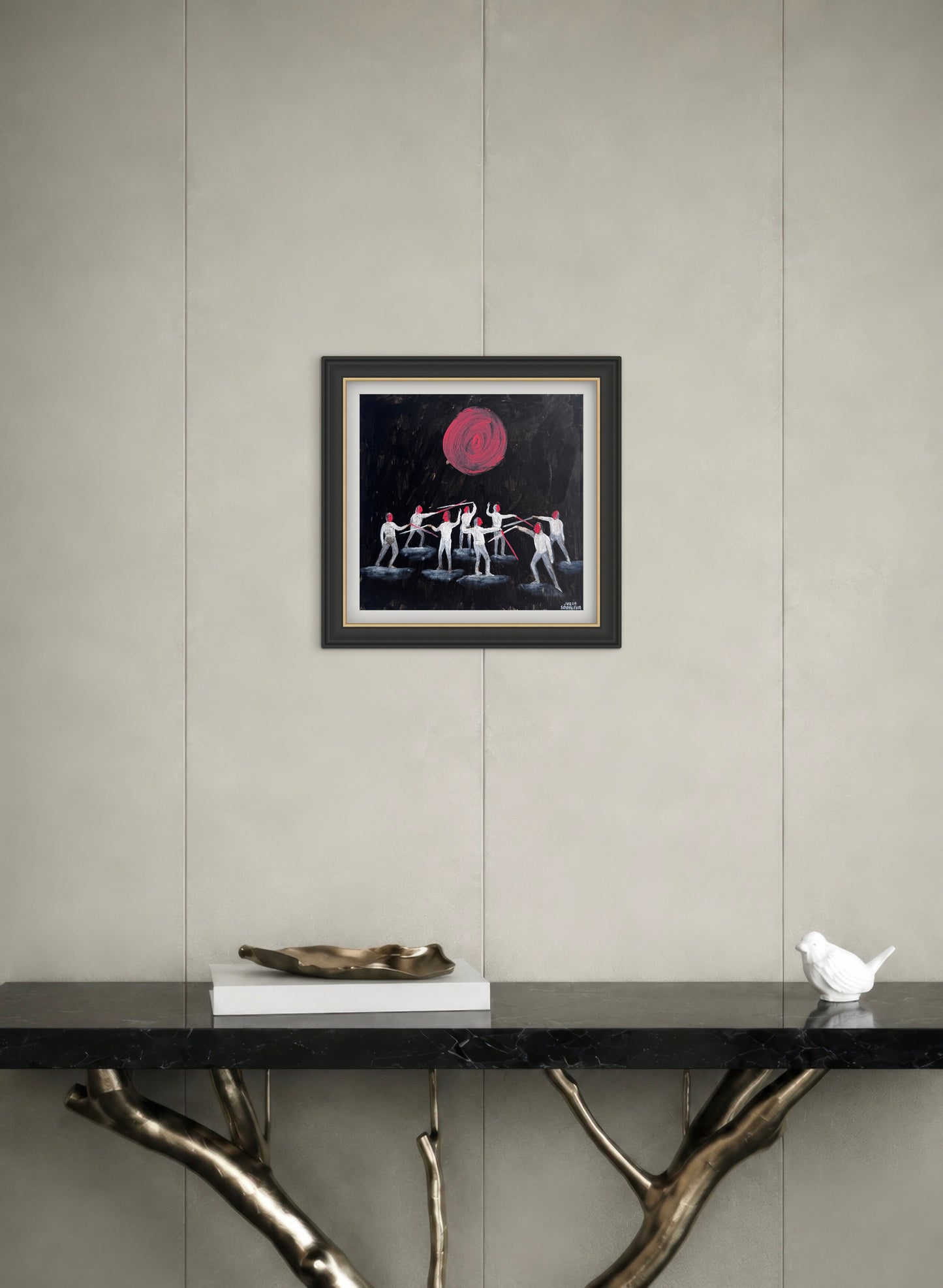 Boys with toys - Original Artwork