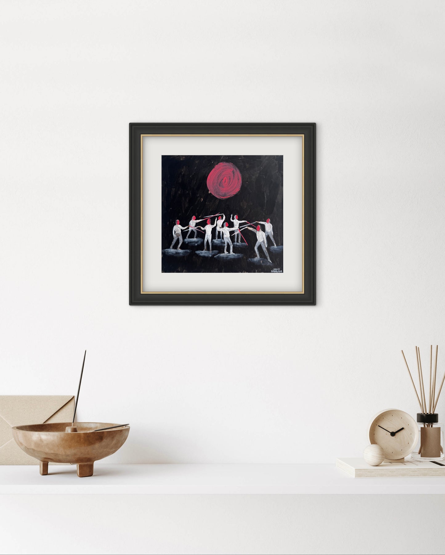 Boys with toys - Original Artwork